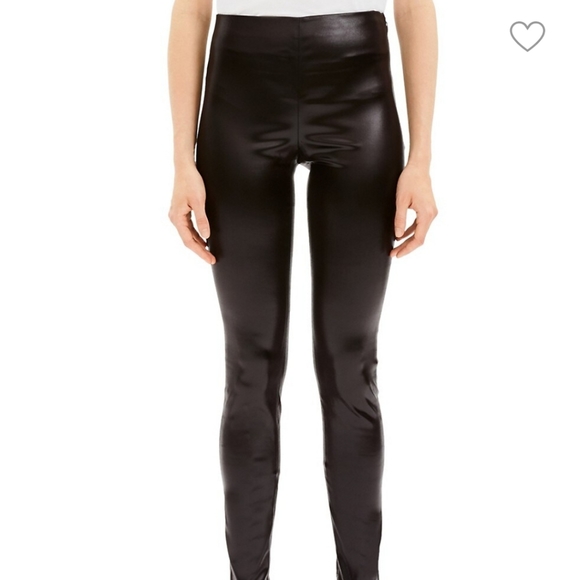 Theory Vegan Leather Skinny Pants - Picture 1 of 6